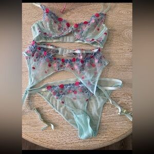 Valentina Voight Cherry Lingerie Set